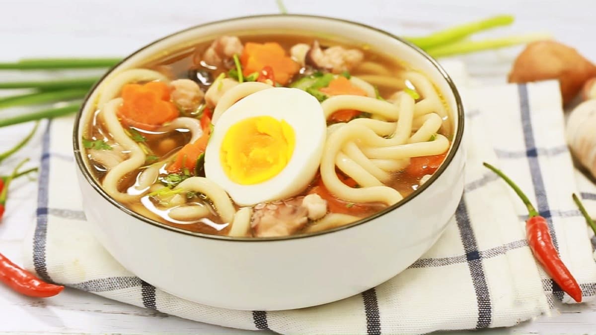 Một số lưu ý khi nấu mì udon hải sản